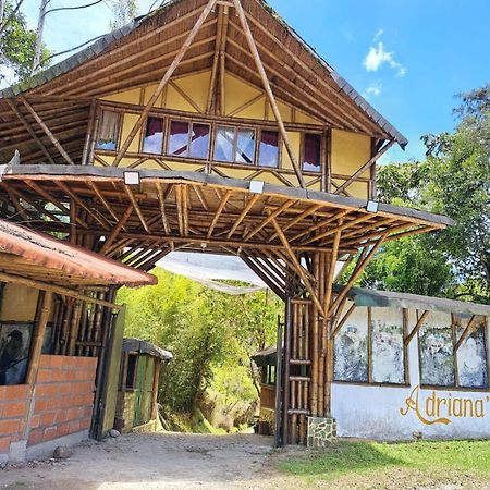 Hotel Guatape Adrianas Bambu Buitenkant foto