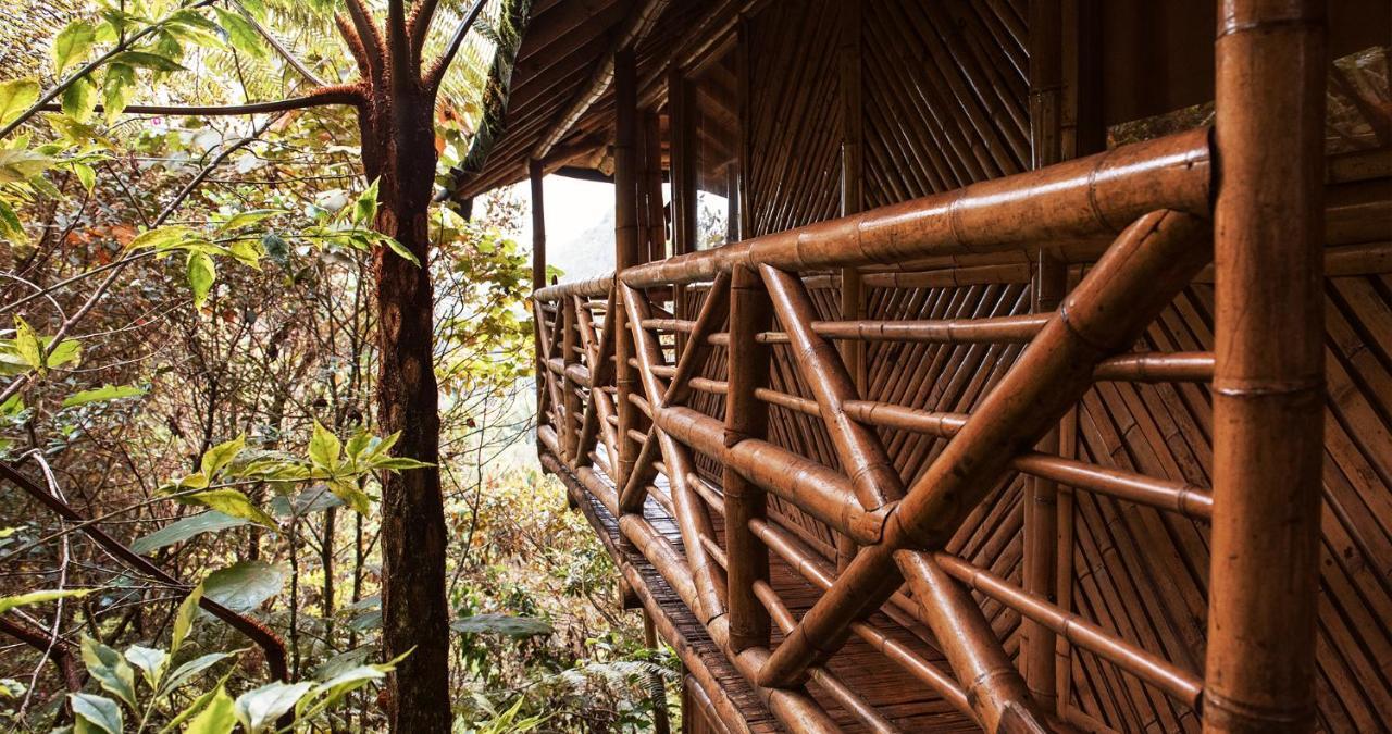Hotel Guatape Adrianas Bambu Buitenkant foto