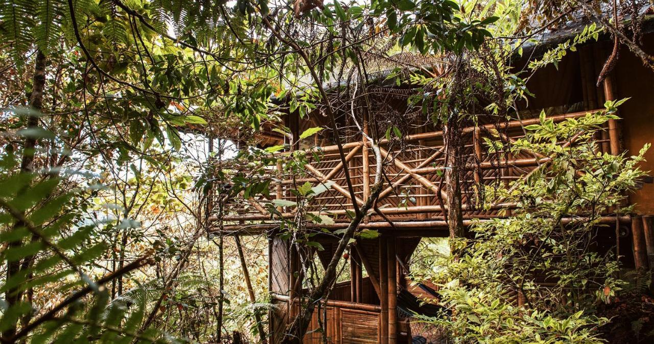 Hotel Guatape Adrianas Bambu Buitenkant foto