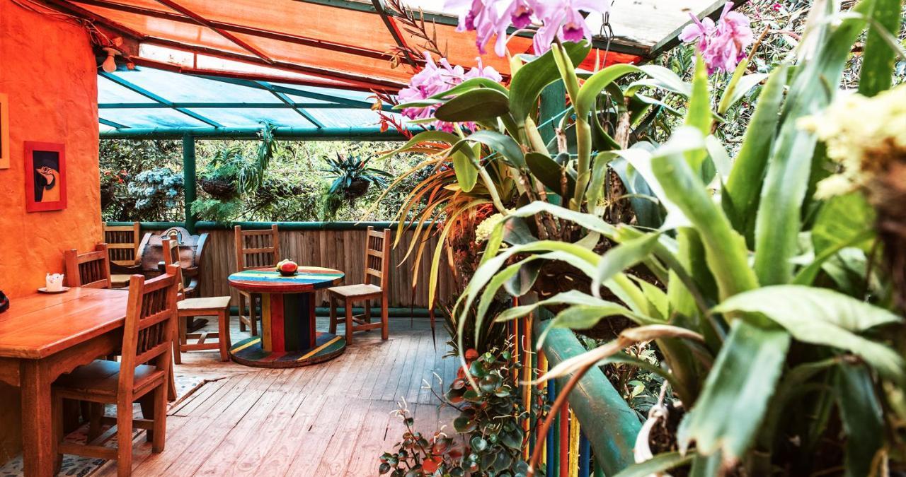 Hotel Guatape Adrianas Bambu Buitenkant foto