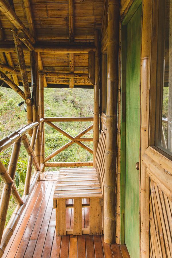 Hotel Guatape Adrianas Bambu Buitenkant foto